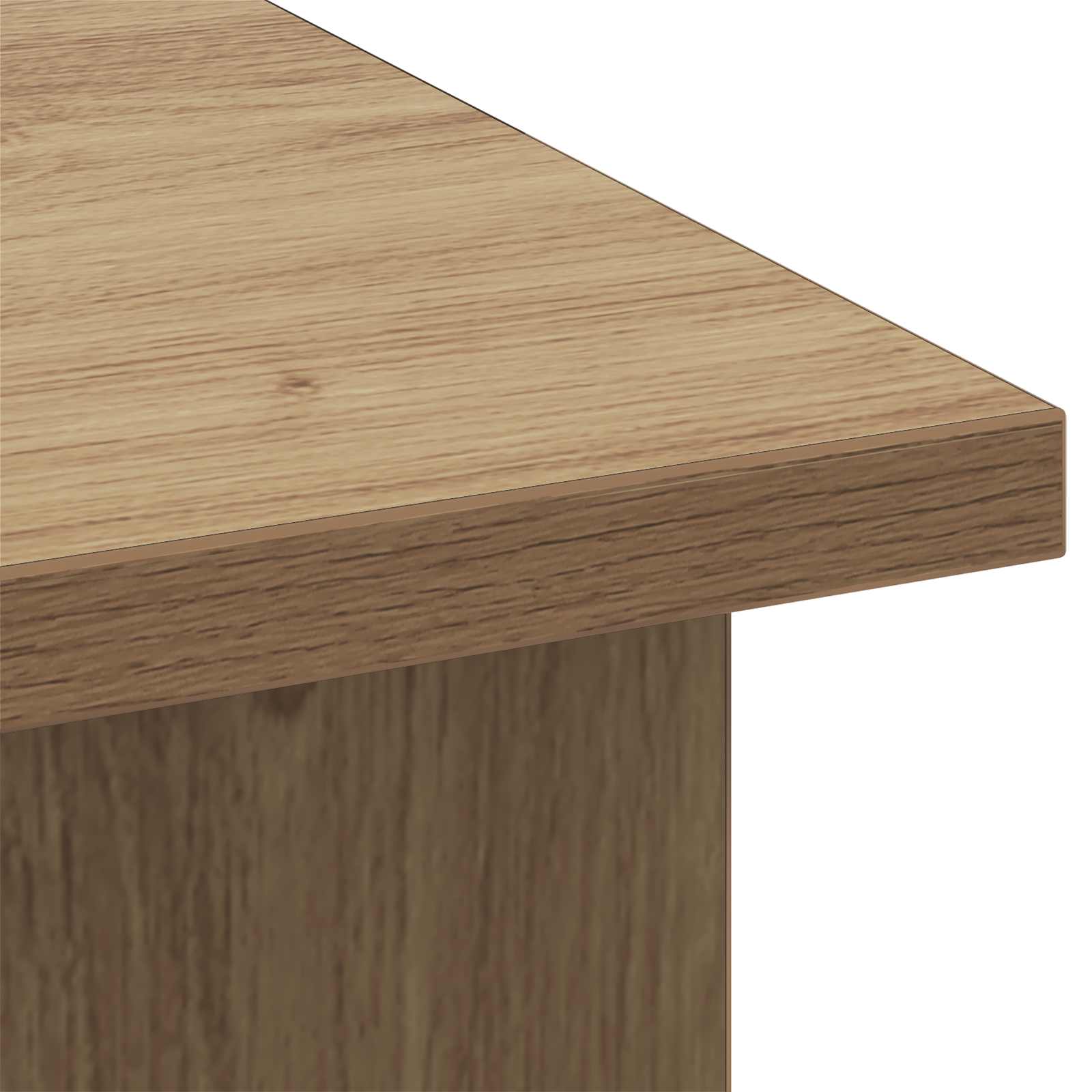Supporto TV Rovere artigianale 100 x 40 x 50 cm