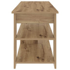 Supporto TV Rovere artigianale 100 x 40 x 50 cm