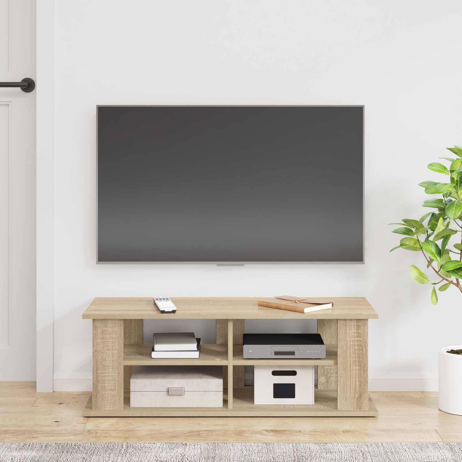 Supporto TV Rovere Sonoma 96 x 35 x 33,5 cm