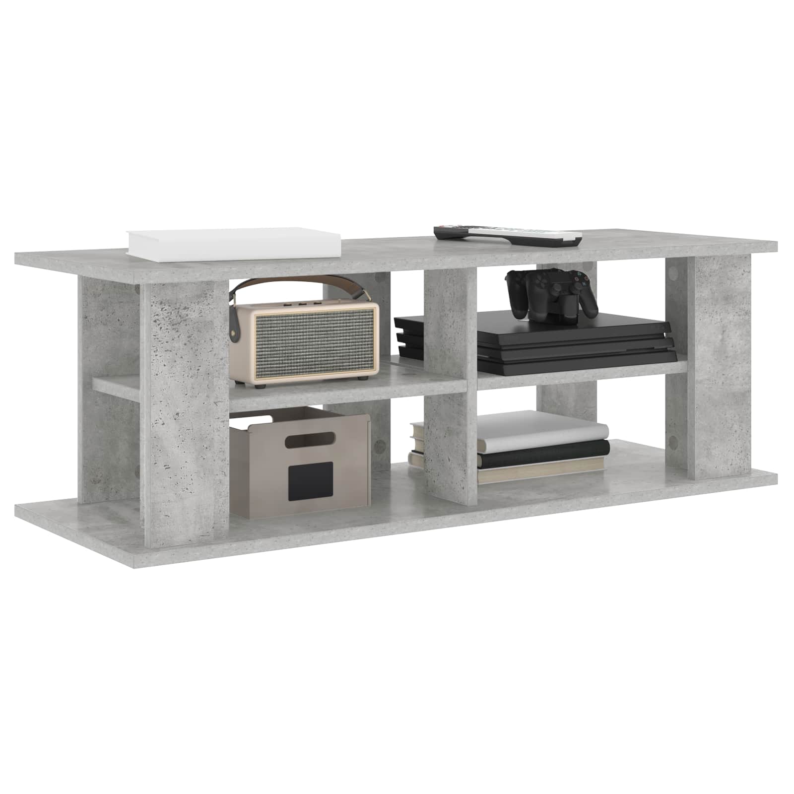 Supporto TV Grigio cemento 96 x 35 x 33,5 cm