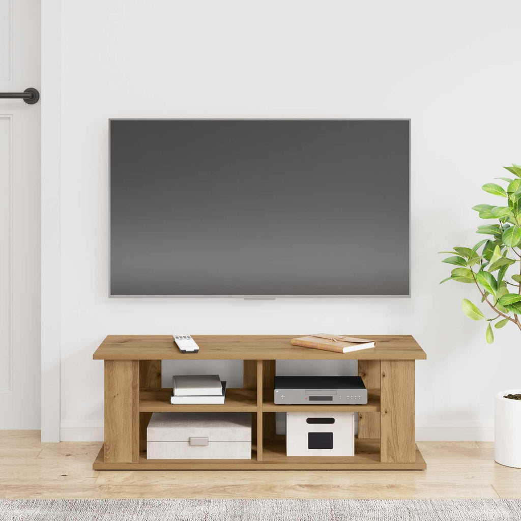Supporto TV Rovere artigianale 96 x 35 x 33,5 cm