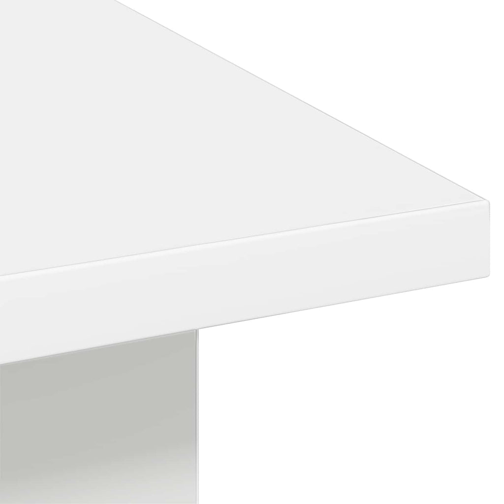 Tavolino da salotto Bianco 77 x 55 x 42 cm Legno multistrato