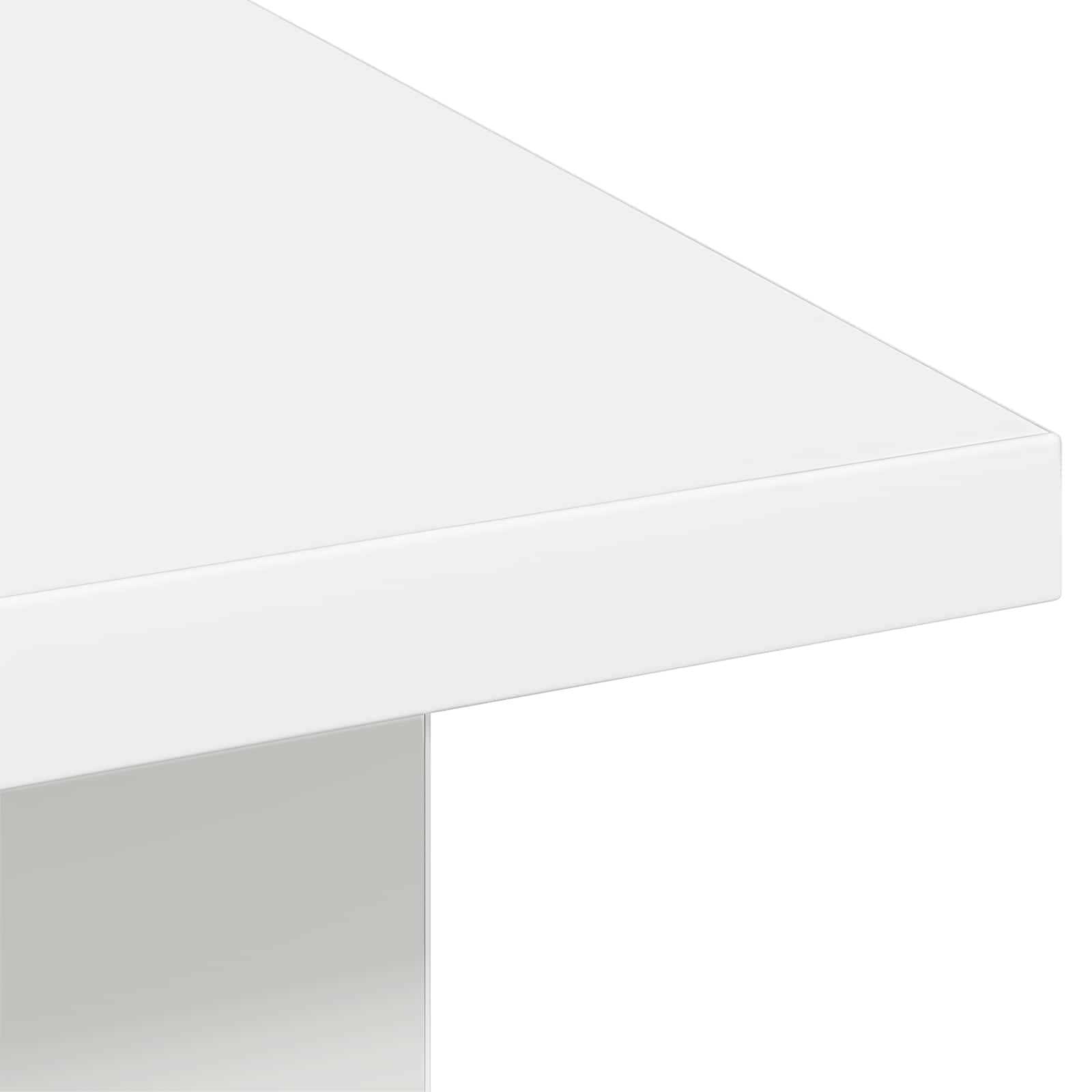 Tavolino da salotto Bianco 77 x 55 x 42 cm Legno multistrato