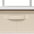 Tavolino da salotto Bianco 77 x 55 x 42 cm Legno multistrato
