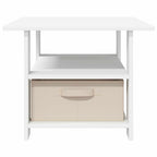 Tavolino da salotto Bianco 77 x 55 x 42 cm Legno multistrato