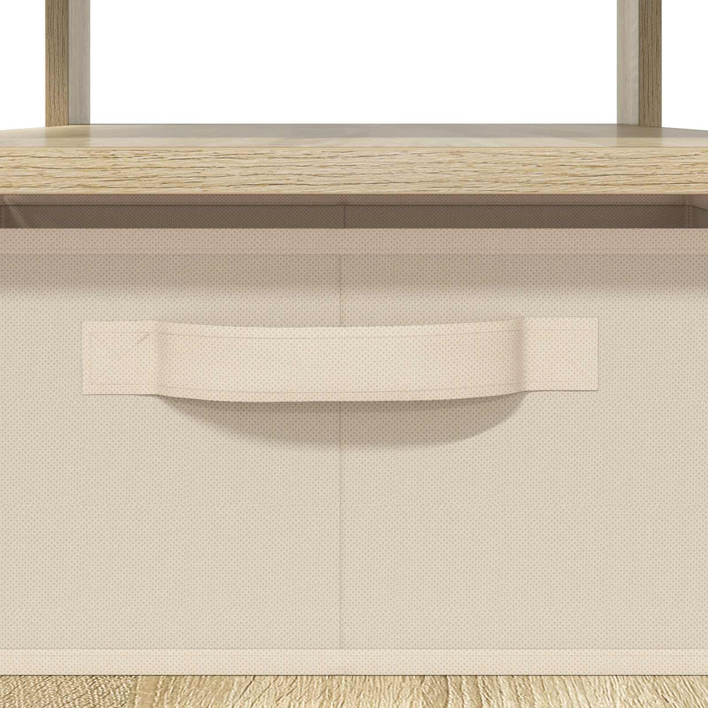Tavolino da salotto con cassetto Rovere Sonoma 77 x 55 x 42 cm
