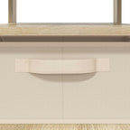 Tavolino da salotto con cassetto Rovere Sonoma 77 x 55 x 42 cm
