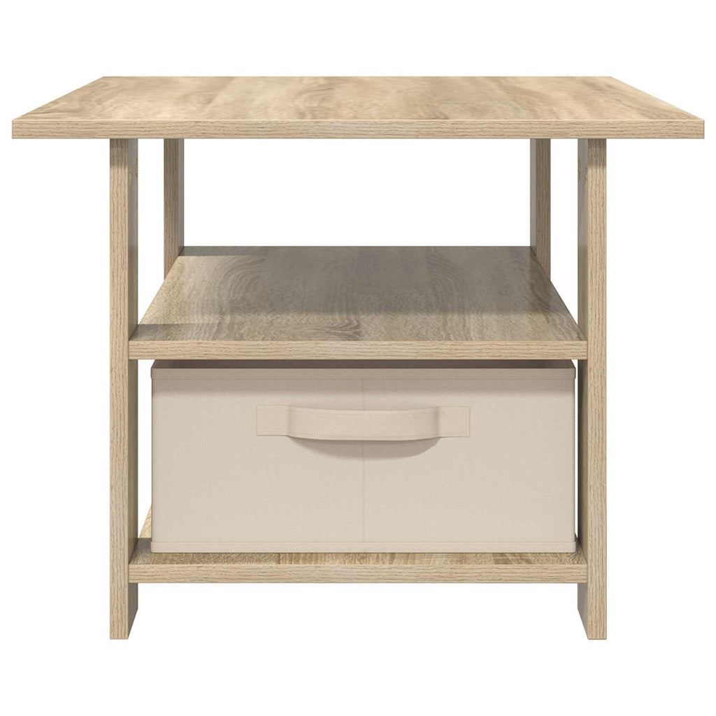 Tavolino da salotto con cassetto Rovere Sonoma 77 x 55 x 42 cm
