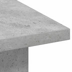 Tavolino da salotto con cassetto Grigio cemento 77 x 55 x 42 cm