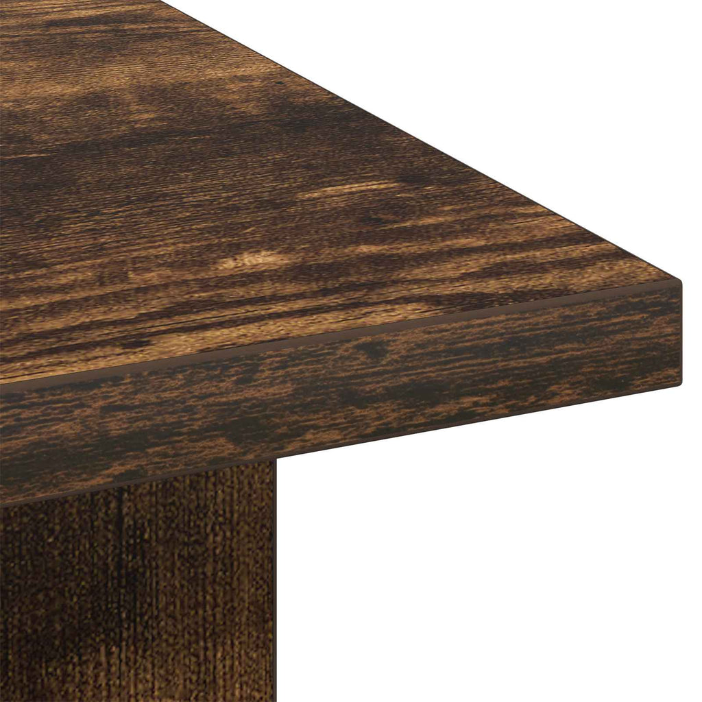 Tavolino da salotto con cassetto Rovere fumé 77 x 55 x 42 cm