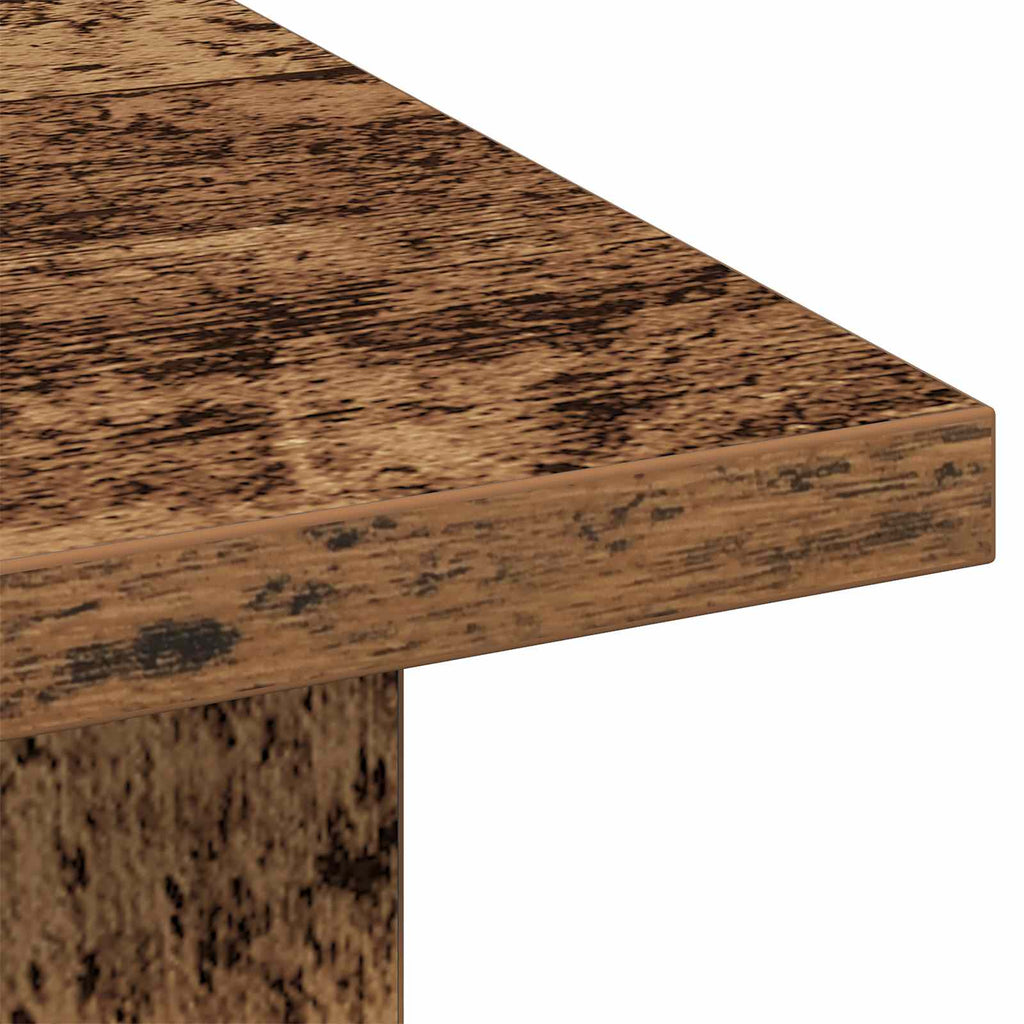 Tavolino da salotto con cassetto Legno vecchio 77 x 55 x 42 cm