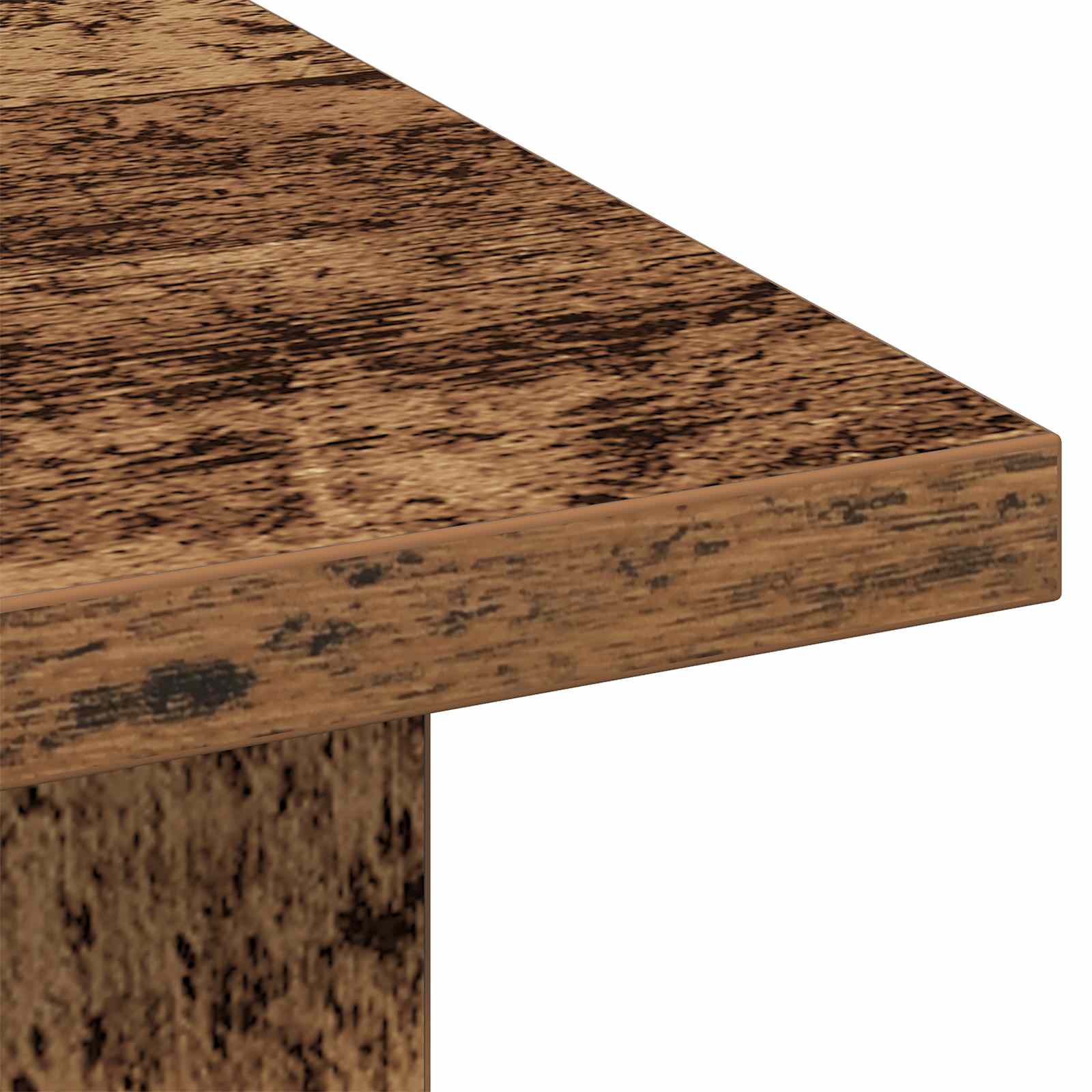 Tavolino da salotto con cassetto Legno vecchio 77 x 55 x 42 cm