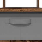 Tavolino da salotto con cassetto Legno vecchio 77 x 55 x 42 cm