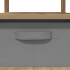 Tavolino da salotto Rovere artigianale 77 x 55 x 42 cm