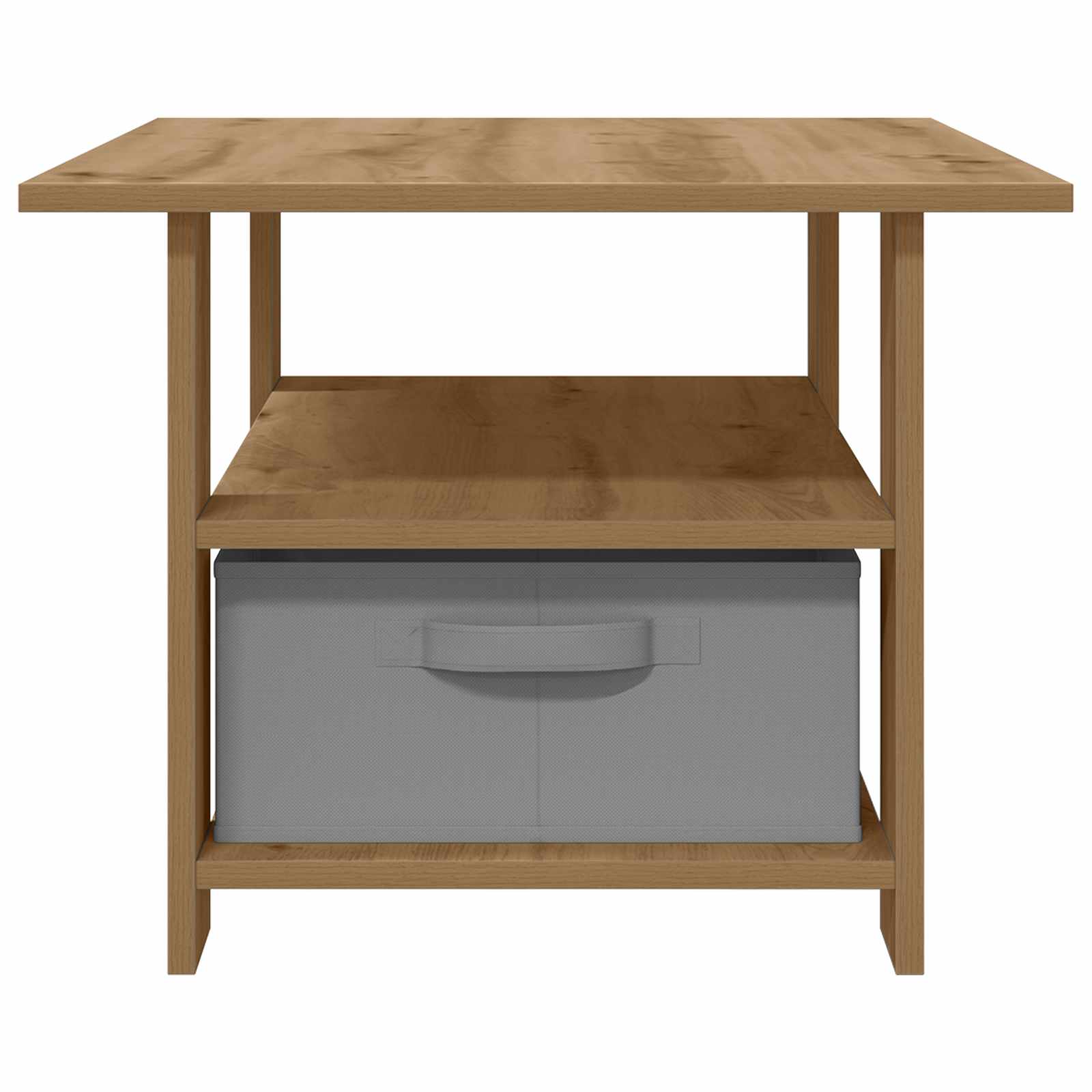 Tavolino da salotto Rovere artigianale 77 x 55 x 42 cm