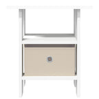 Comodino 2 pcs Bianco 41 x 40 x 45 cm Legno multistrato
