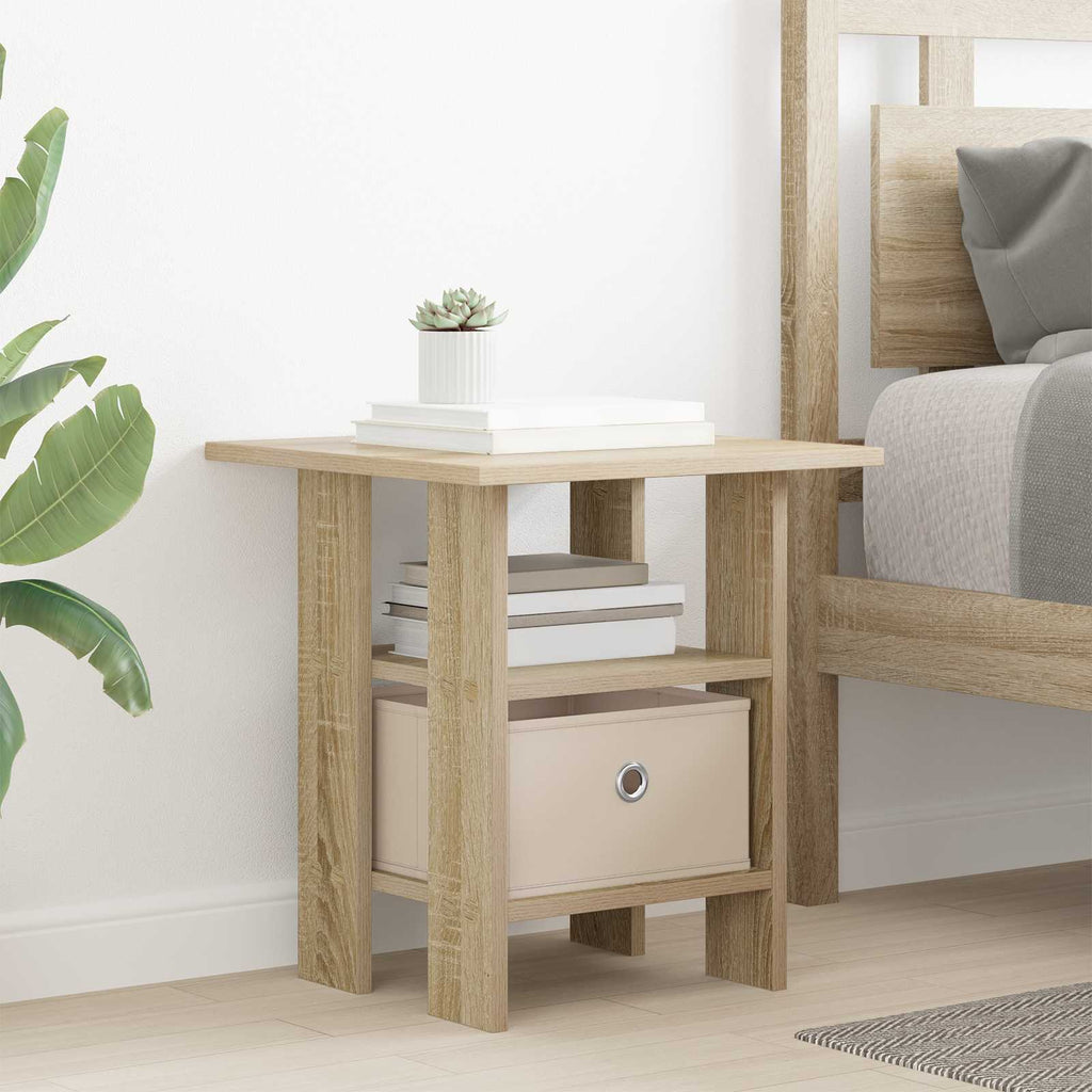 Comodino Rovere Sonoma 41 x 40 x 45 cm Legno multistrato