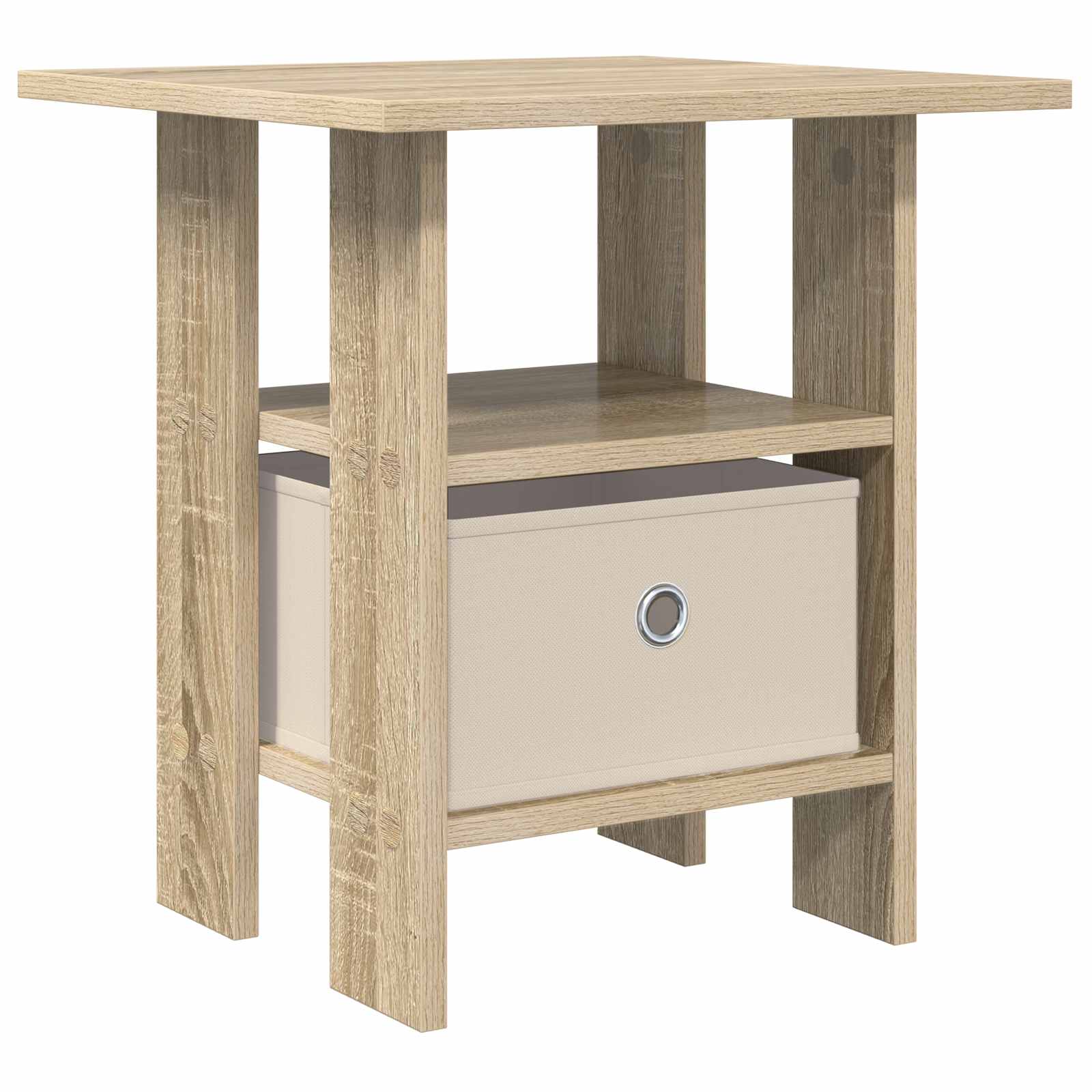 Comodino Rovere Sonoma 41 x 40 x 45 cm Legno multistrato