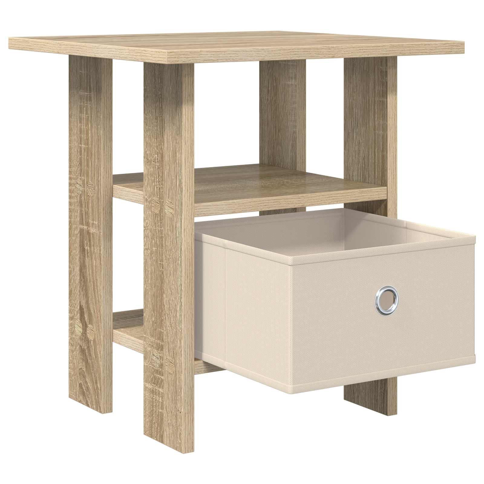 Comodino Rovere Sonoma 41 x 40 x 45 cm Legno multistrato