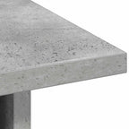 Comodino 2 pcs Grigio cemento 41 x 40 x 45 cm Legno multistrato