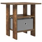 Comodino Rovere fumé 41 x 40 x 45 cm Legno multistrato