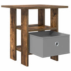 Comodino Rovere fumé 41 x 40 x 45 cm Legno multistrato