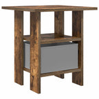 Comodino Rovere fumé 41 x 40 x 45 cm Legno multistrato