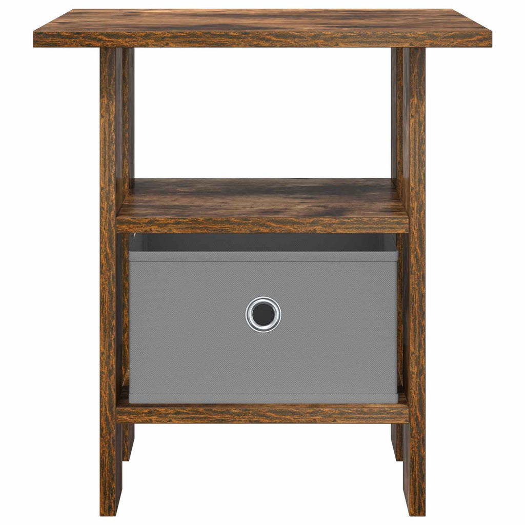 Comodino Rovere fumé 41 x 40 x 45 cm Legno multistrato