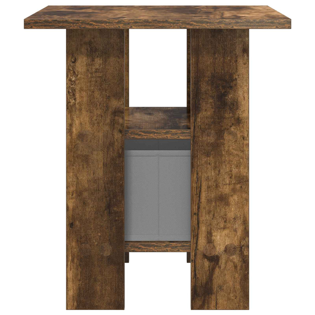 Comodino Rovere fumé 41 x 40 x 45 cm Legno multistrato