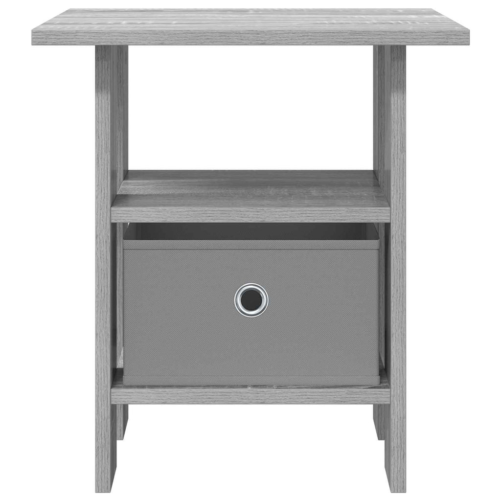 Comodino Grigio Sonoma 41 x 40 x 45 cm Legno multistrato
