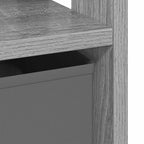 Comodino 2 pcs Grigio Sonoma 41 x 40 x 45 cm Legno multistrato
