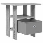 Comodino 2 pcs Grigio Sonoma 41 x 40 x 45 cm Legno multistrato
