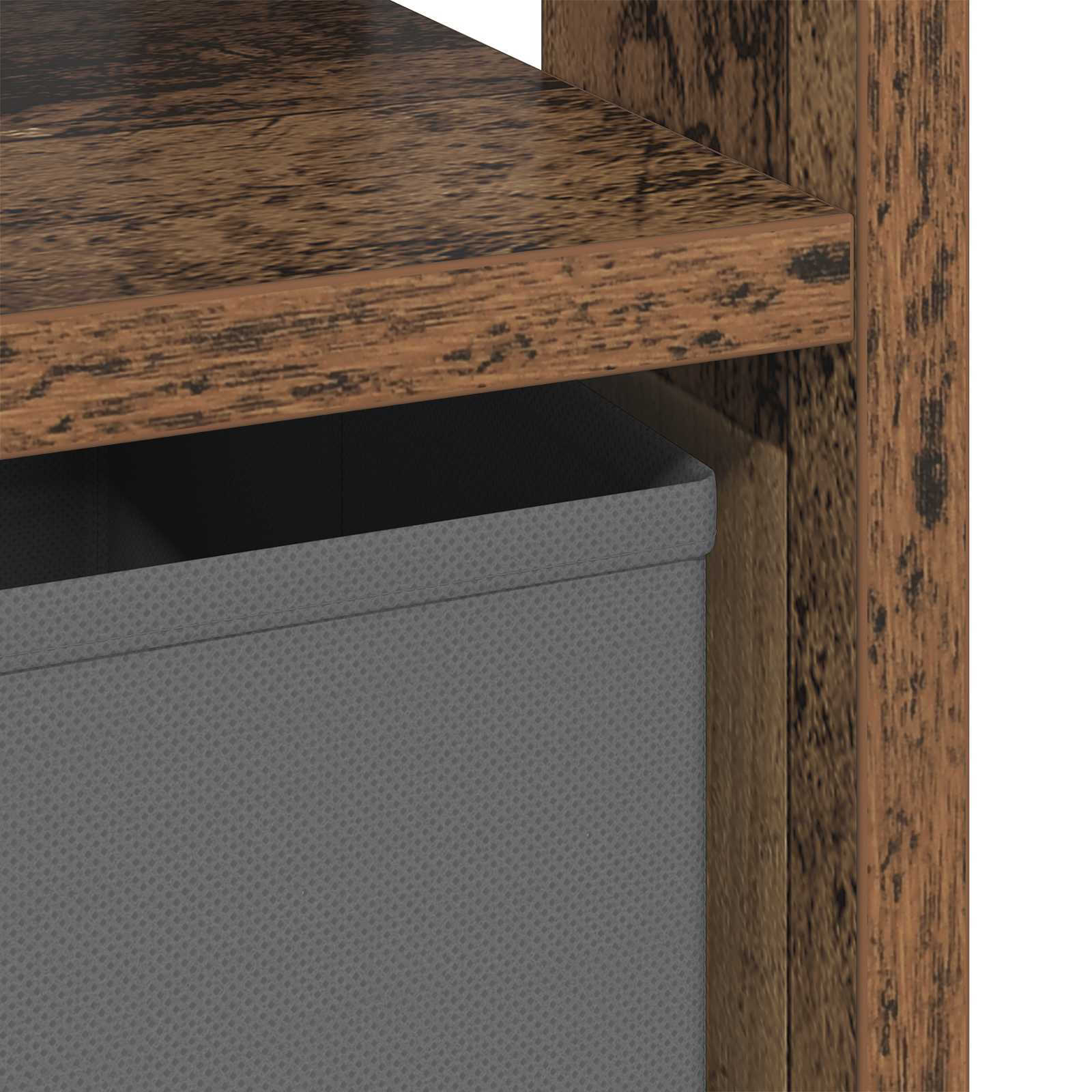 Comodino Legno vecchio 41 x 40 x 45 cm Legno multistrato