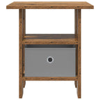 Comodino Legno vecchio 41 x 40 x 45 cm Legno multistrato