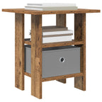 Comodino Legno vecchio 41 x 40 x 45 cm Legno multistrato