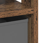 Comodino 2 pcs Legno vecchio 41 x 40 x 45 cm Legno multistrato