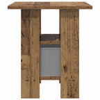 Comodino 2 pcs Legno vecchio 41 x 40 x 45 cm Legno multistrato