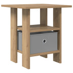 Comodino Rovere artigianale 41 x 40 x 45 cm Legno multistrato