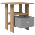 Comodino Rovere artigianale 41 x 40 x 45 cm Legno multistrato