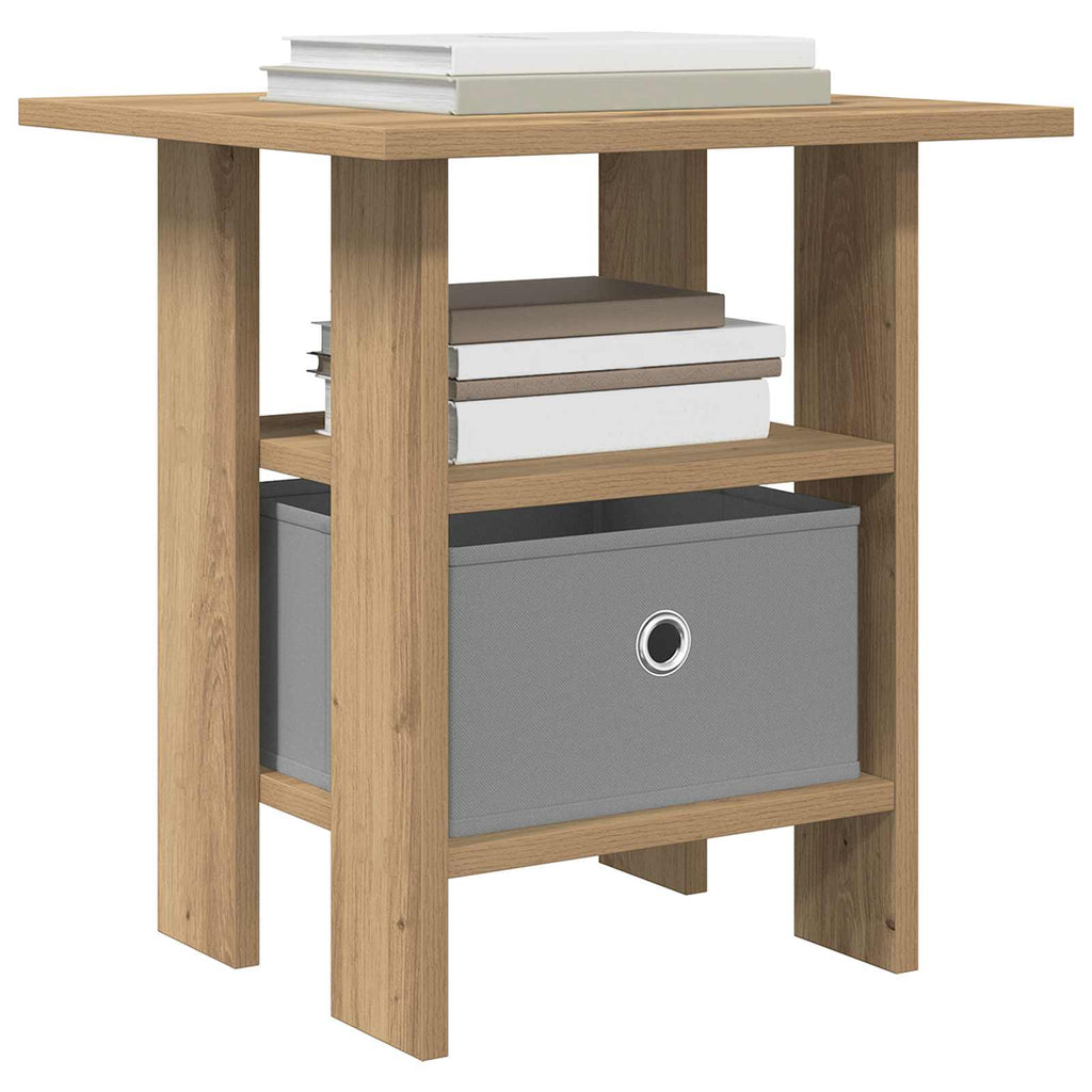 Comodino Rovere artigianale 41 x 40 x 45 cm Legno multistrato