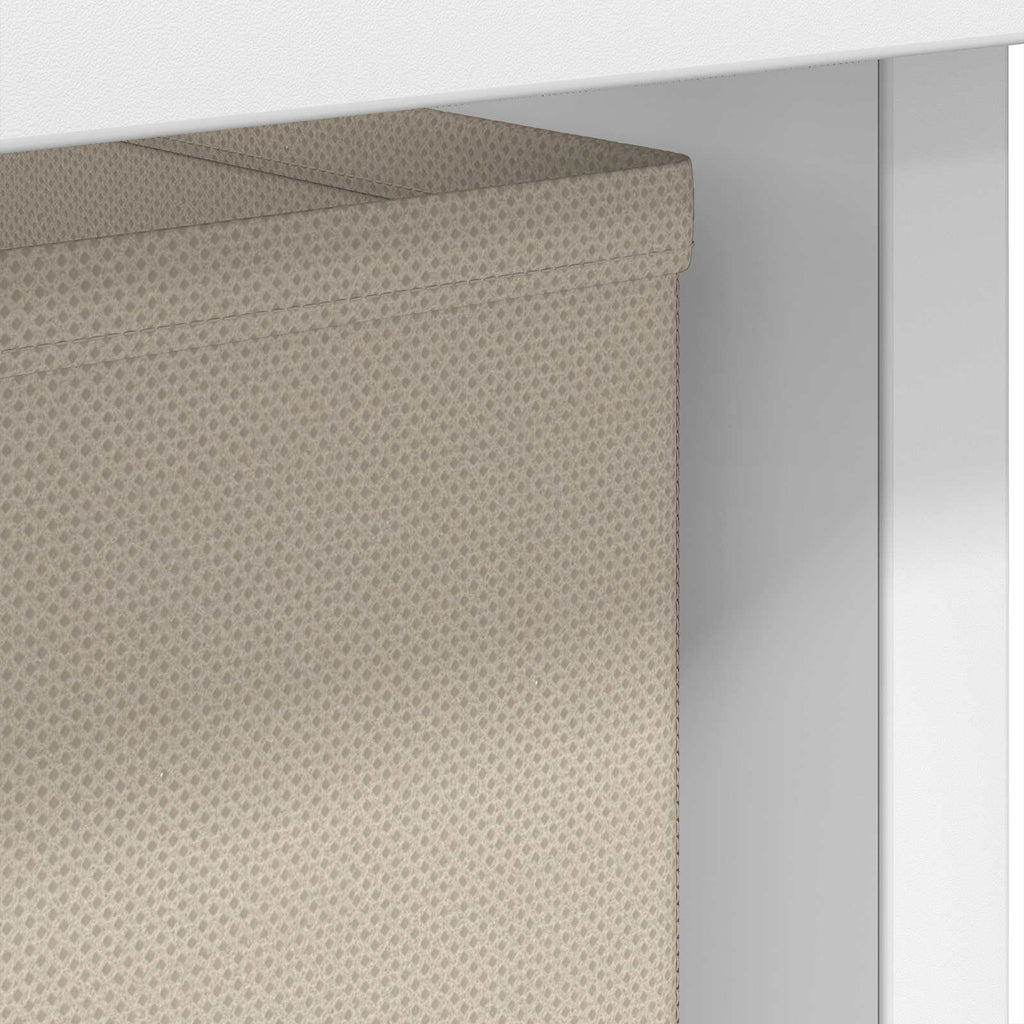 Comodino con cassetto Bianco 41 x 40 x 45 cm Legno multistrato