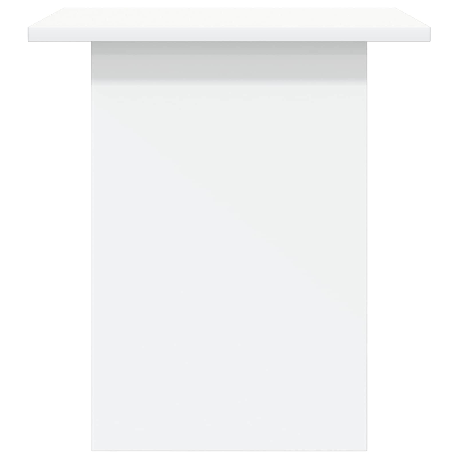Comodino con cassetto Bianco 41 x 40 x 45 cm Legno multistrato