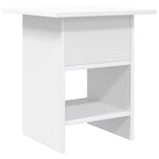 Comodino 2 pcs Bianco 41 x 40 x 45 cm Legno multistrato