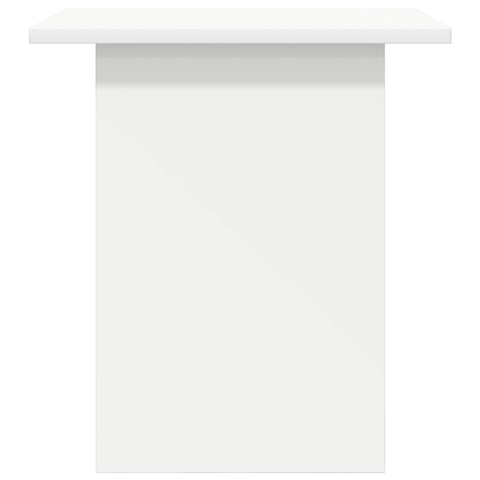 Comodino 2 pcs Bianco 41 x 40 x 45 cm Legno multistrato