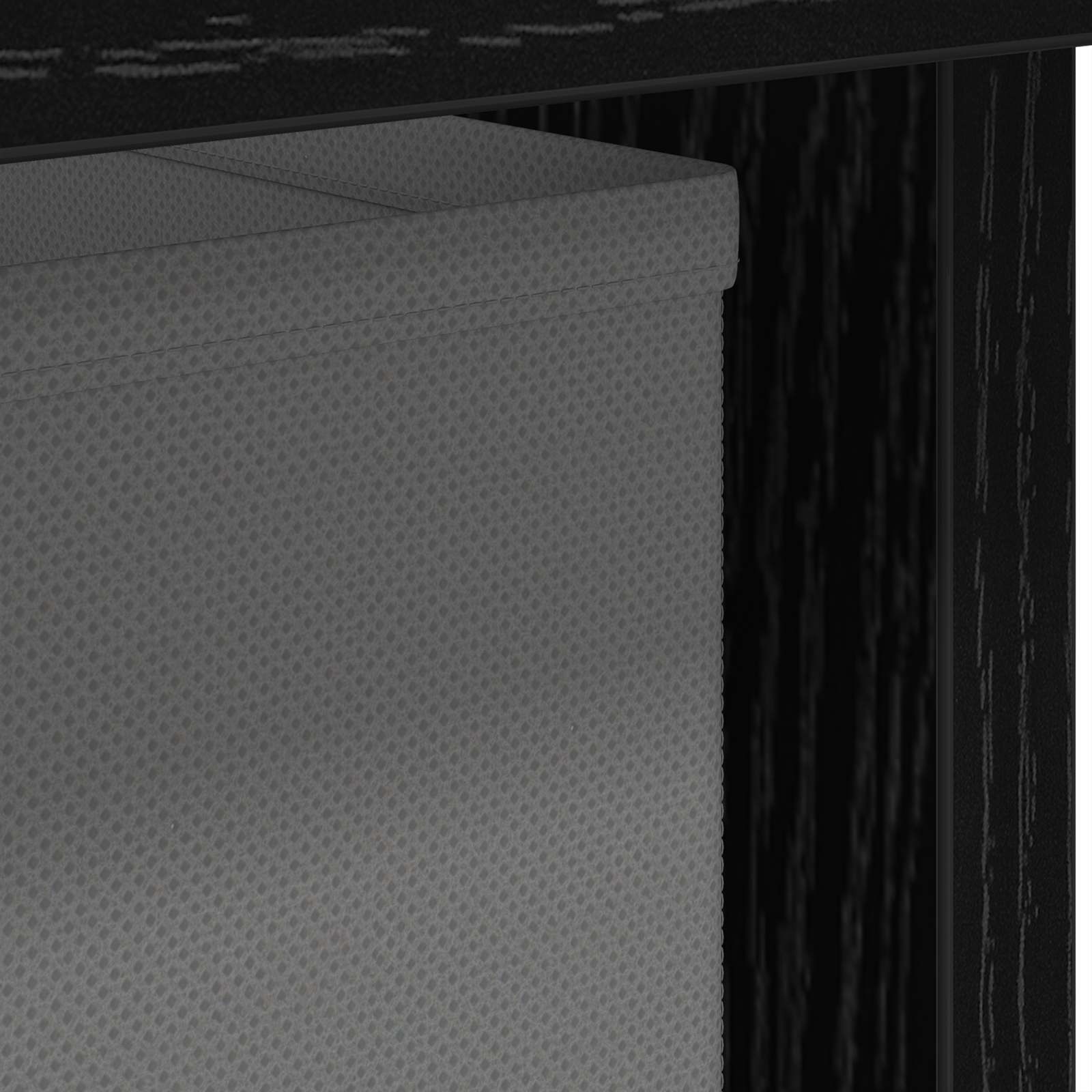 Comodino Rovere Nero 41 x 40 x 45 cm Legno multistrato