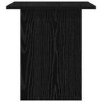 Comodino Rovere Nero 41 x 40 x 45 cm Legno multistrato