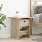 Comodino 2 pcs Rovere Sonoma 41 x 40 x 45 cm Legno multistrato
