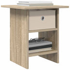 Comodino 2 pcs Rovere Sonoma 41 x 40 x 45 cm Legno multistrato