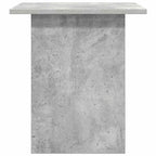 Comodino Grigio cemento 41 x 40 x 45 cm Legno multistrato