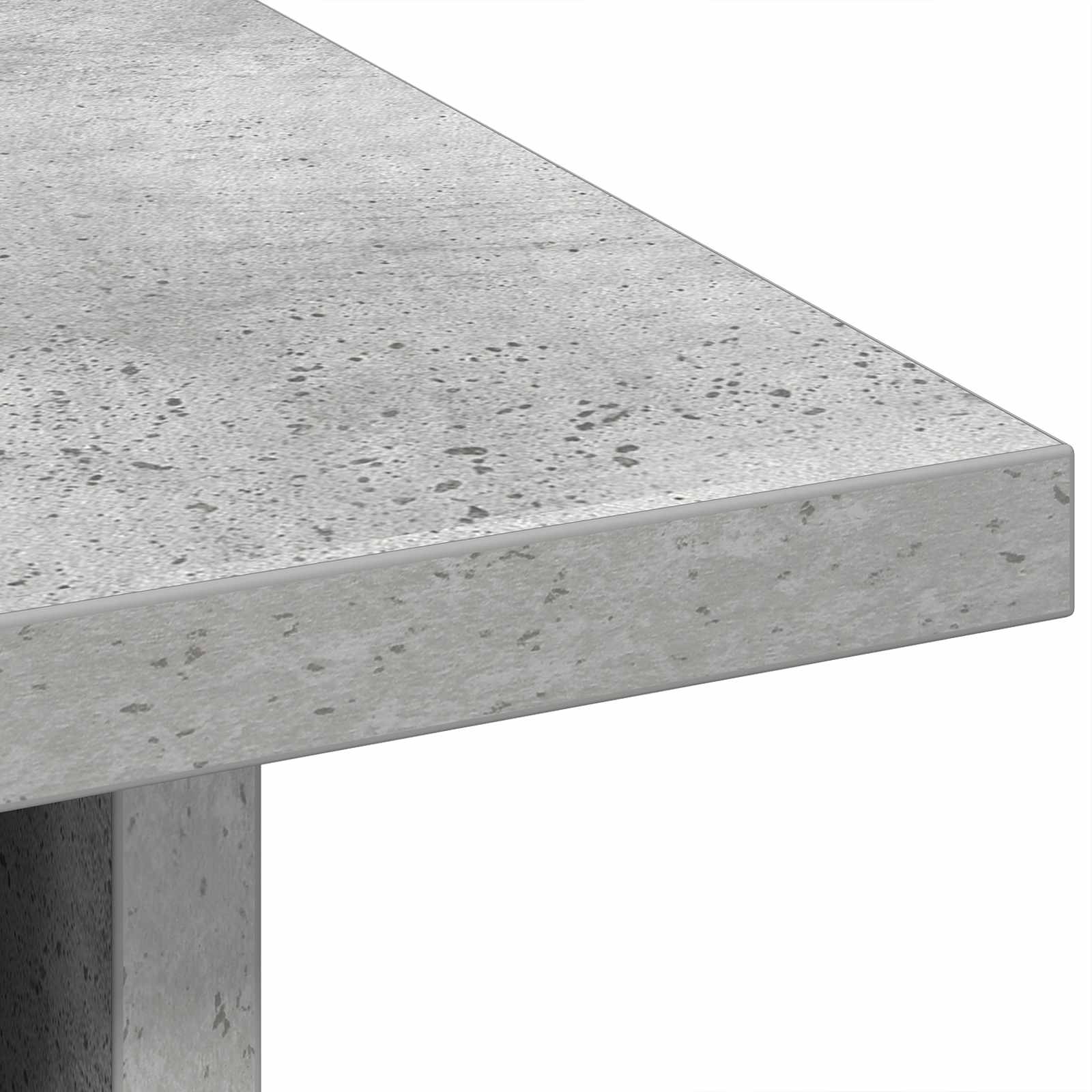 Comodino 2 pcs Grigio cemento 41 x 40 x 45 cm Legno multistrato